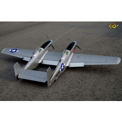 Samolot F82 Twin Mustang (klasa 46 EP-GP)(2,0m rozpiętości) ARF - VQ-Models